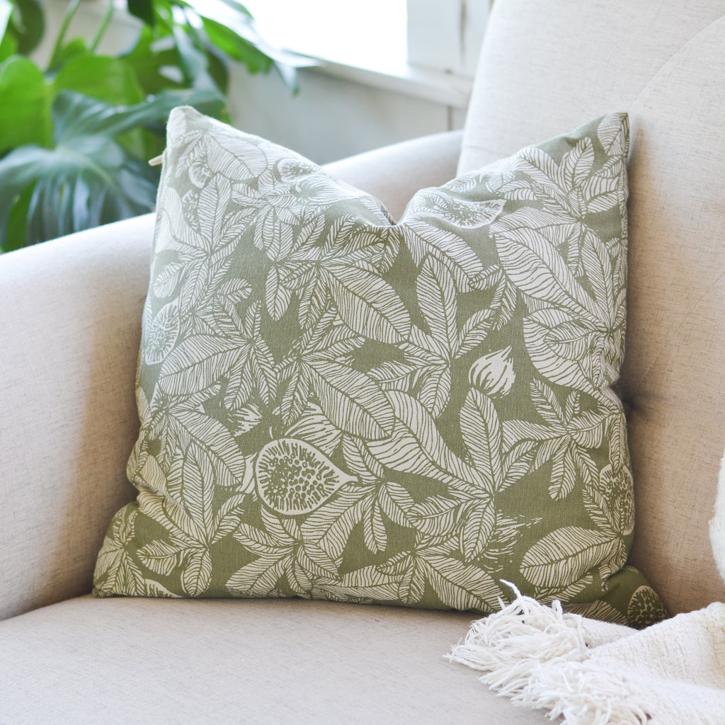 Fig Tree Pillow - Aimee Weaver Designs