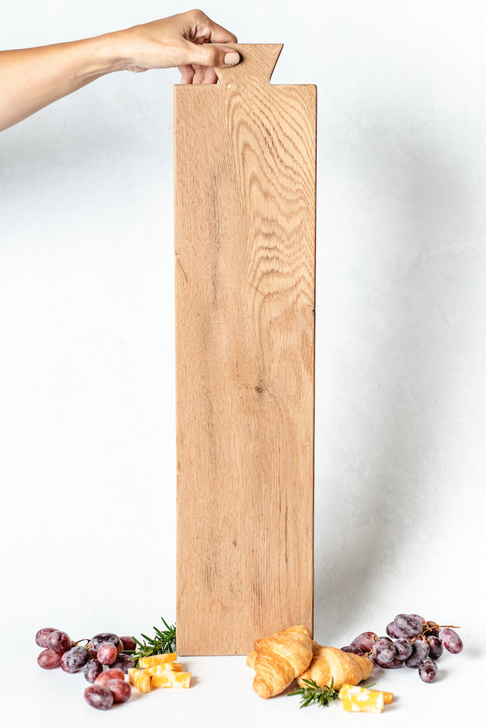 Long Wood Board Table Centerpiece - Aimee Weaver Designs