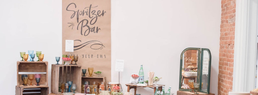 DIY Spritzer Bar For A Party