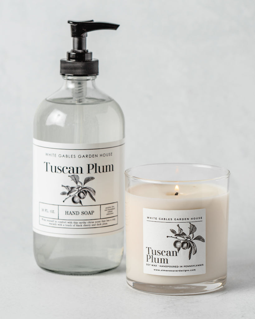 Tuscan Plum Hand Soap - Aimee Weaver Designs