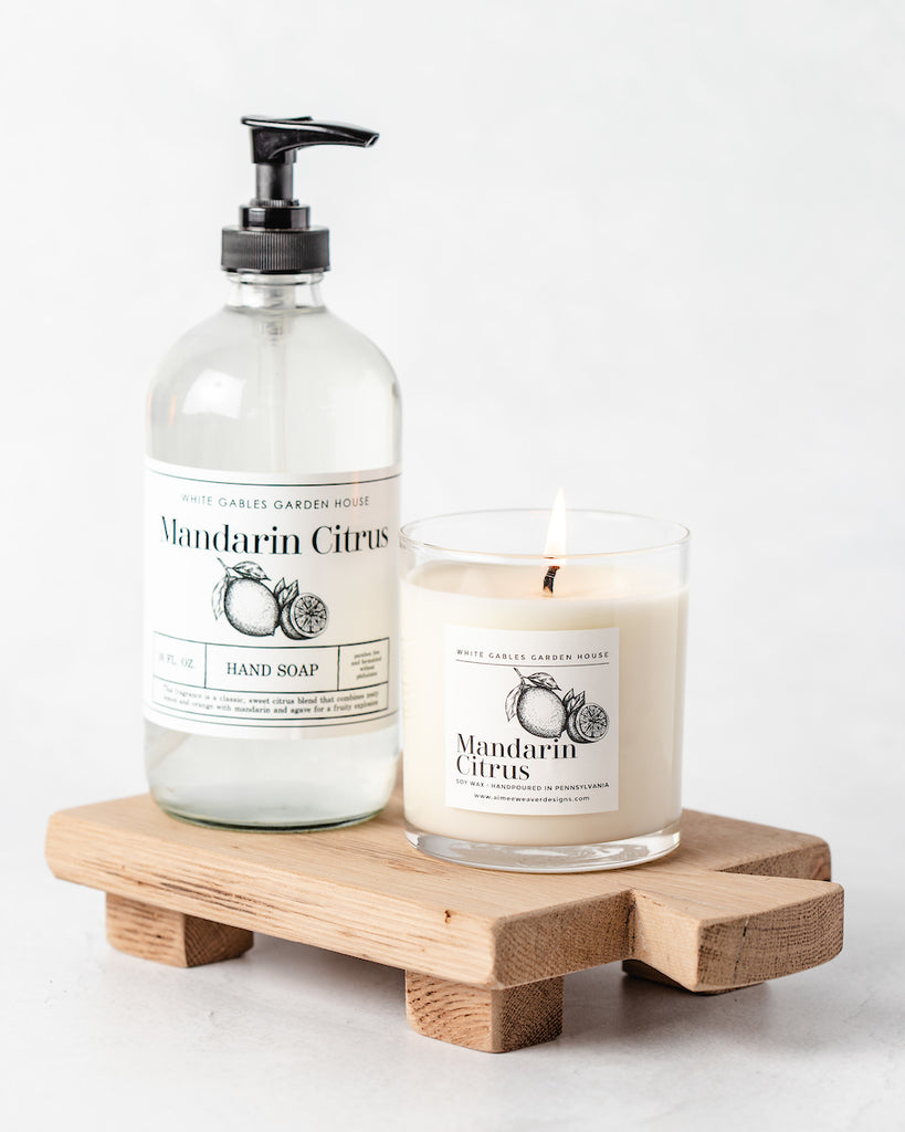 Mandarin Citrus Hand Soap - Aimee Weaver Designs