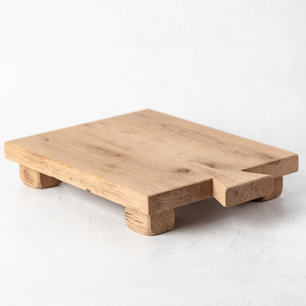 Footed Wood Tray - Aimee Weaver Designs