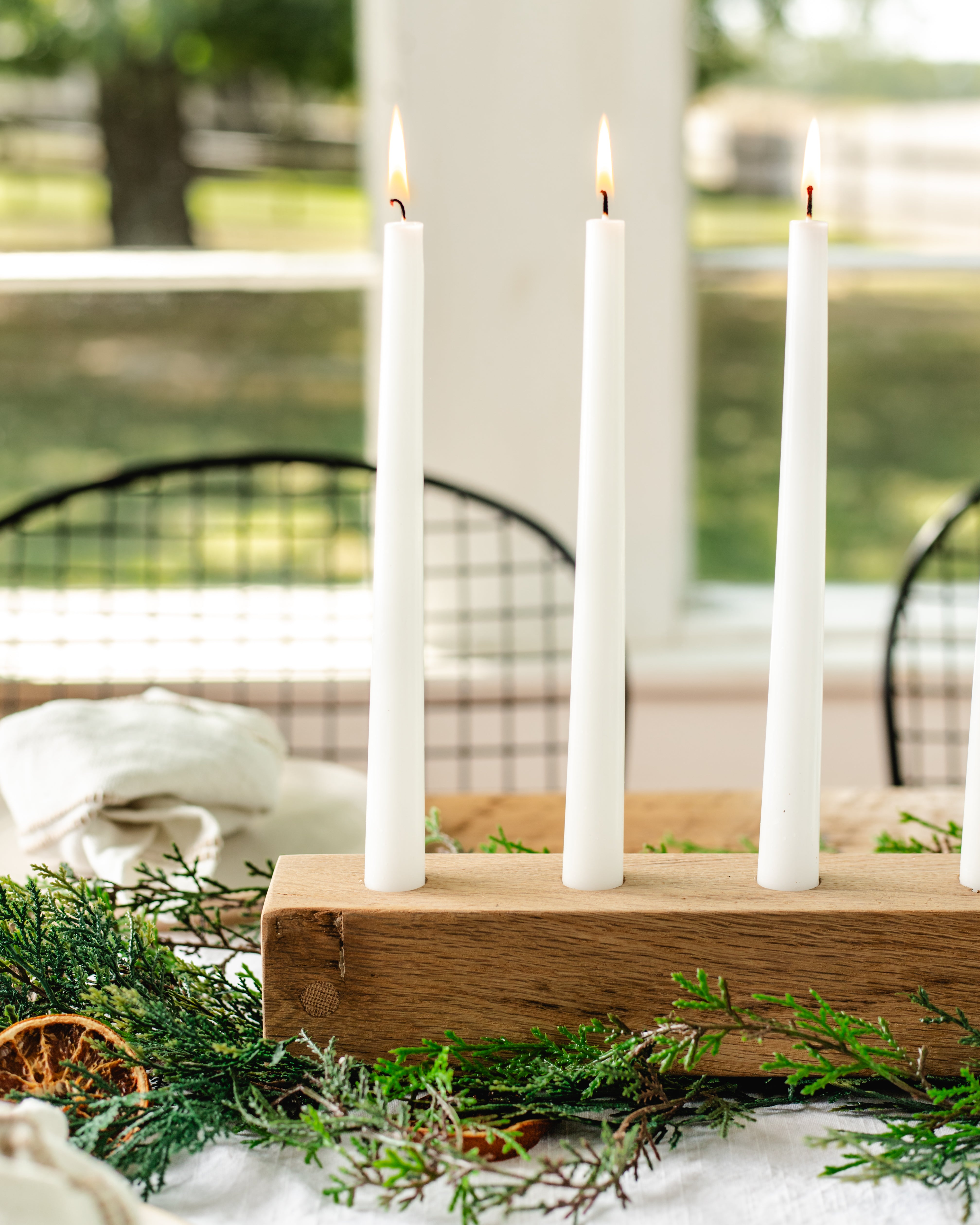 Wood Taper Candle Holder – Aimee Weaver Designs