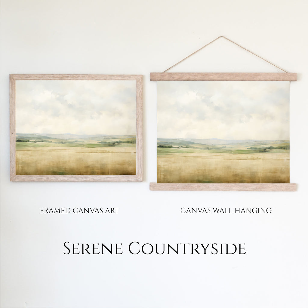 Serene Countryside | Canvas Landscape Art - Aimee Weaver Designs