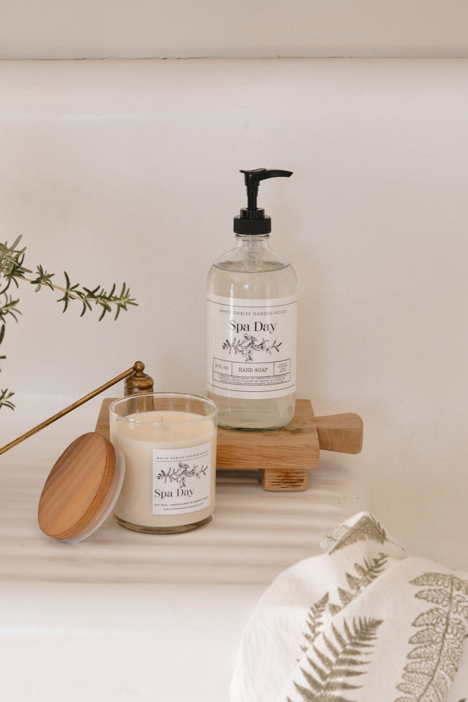 Spa Day Candle & Hand Soap Set - Aimee Weaver Designs