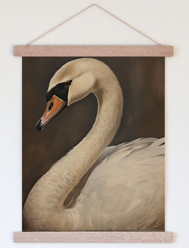 Swan Lake | Vintage Canvas Art - Aimee Weaver Designs