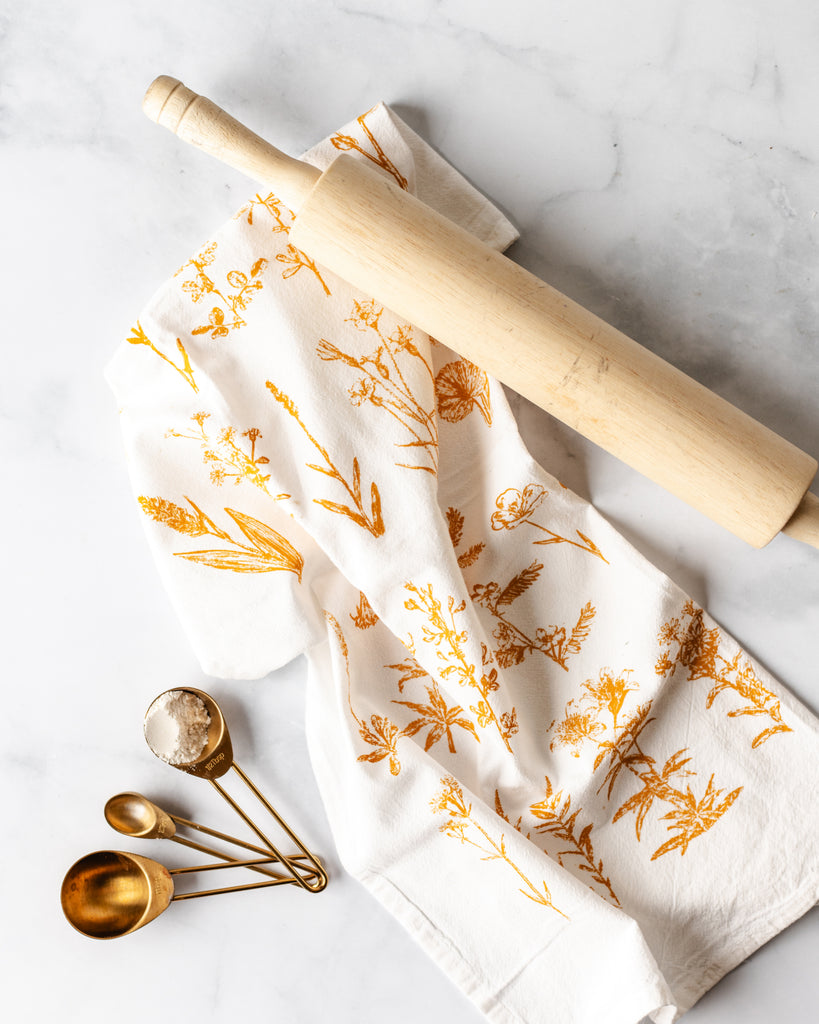 Ferns & Wildflowers Tea Towels | Set of Two - Aimee Weaver Designs