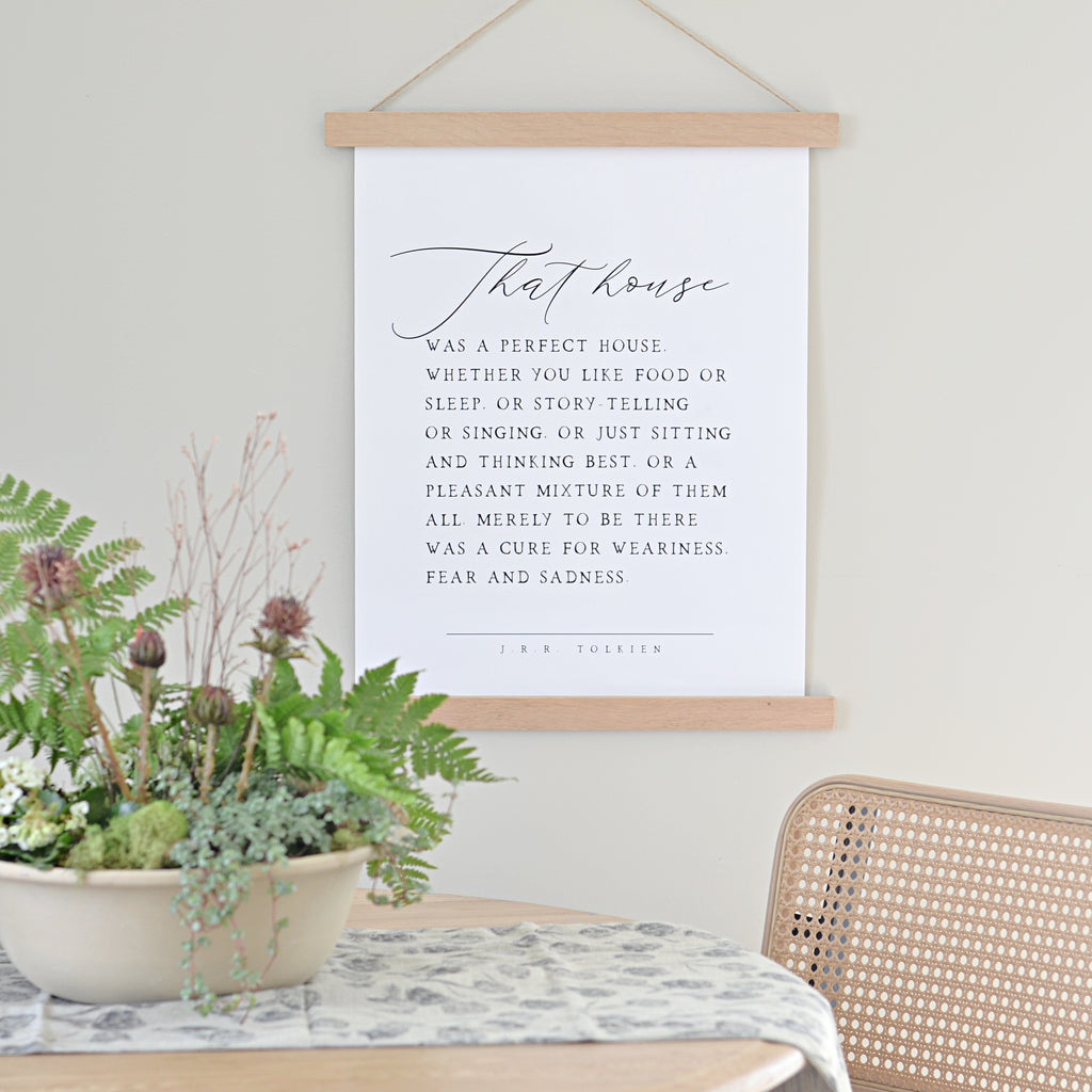 That House Was A Perfect House | Canvas Art - Aimee Weaver Designs