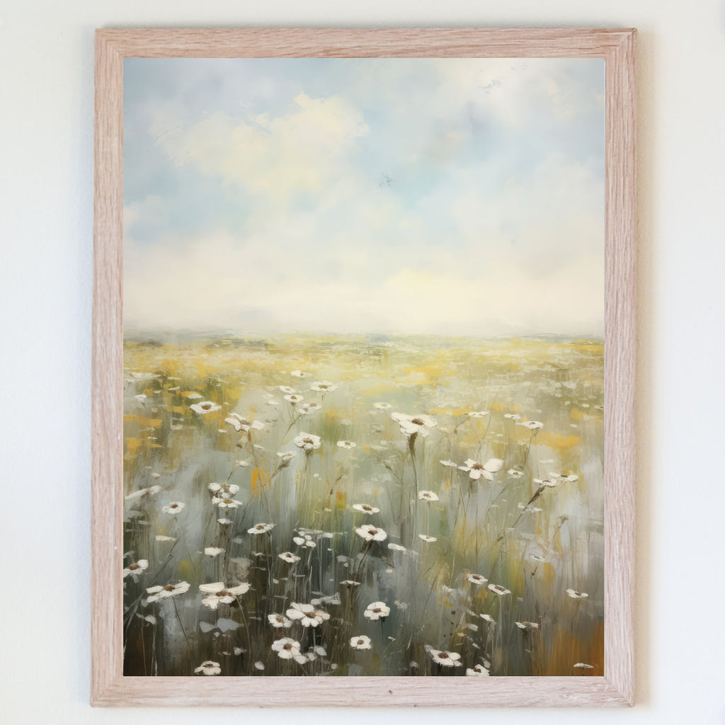 Wildflower Fields | Canvas Landscape Art - Aimee Weaver Designs