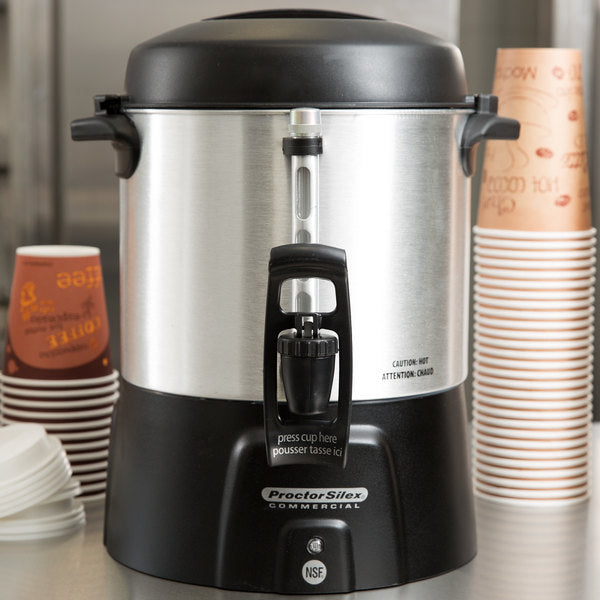Coffee Percolator Urn 40 cup Rental - Aimee Weaver Designs