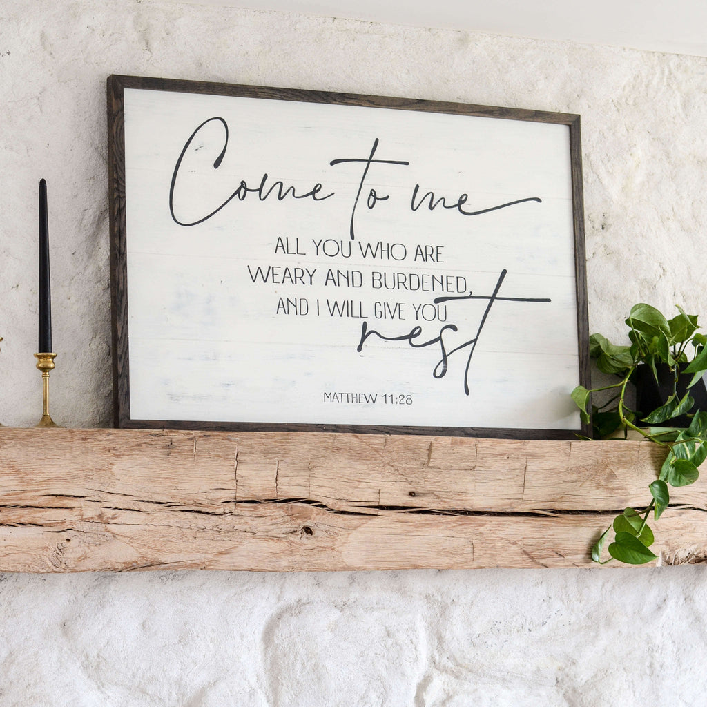 Come To Me Sign - Aimee Weaver Designs