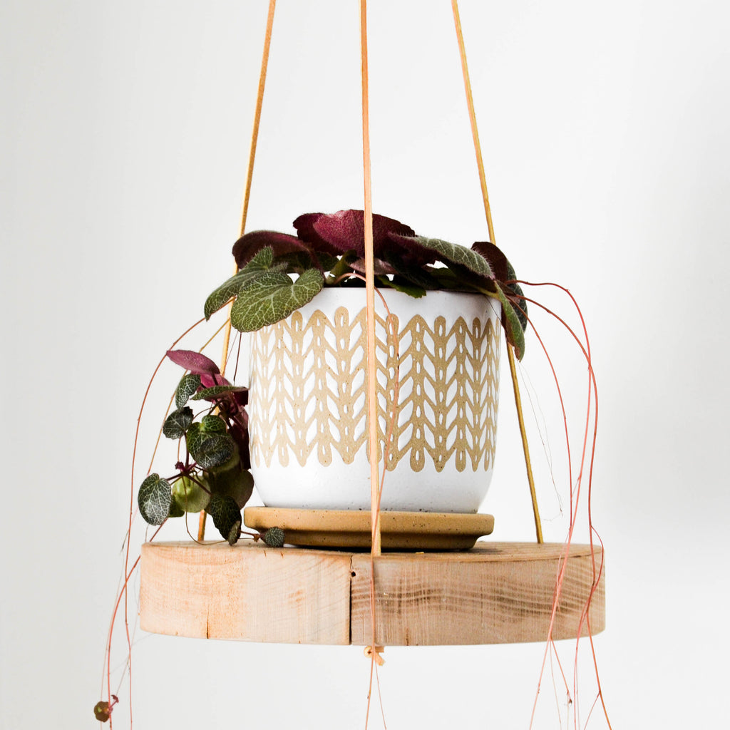 Wood Hanging Shelf - Aimee Weaver Designs