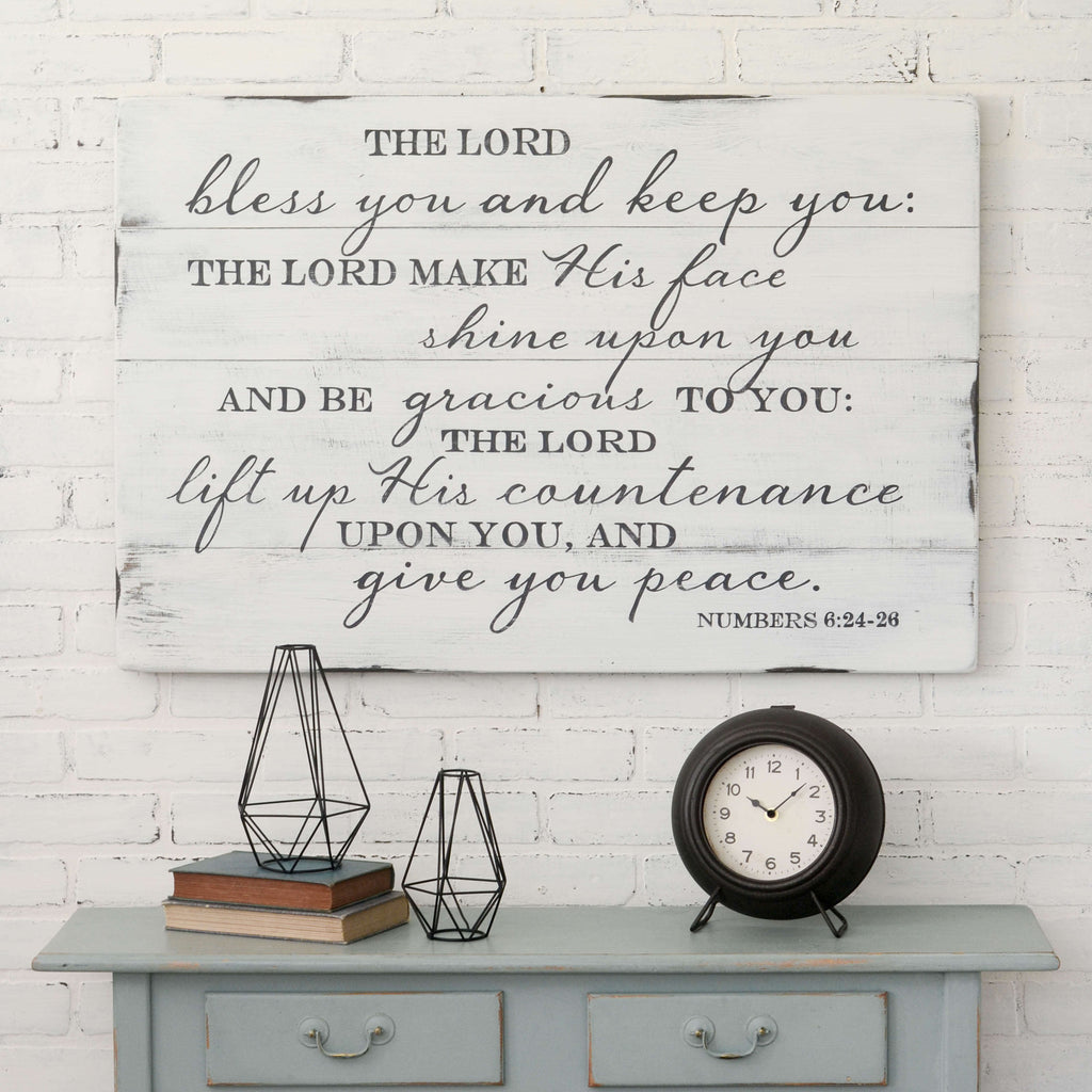 The Lord Bless You Sign - Aimee Weaver Designs